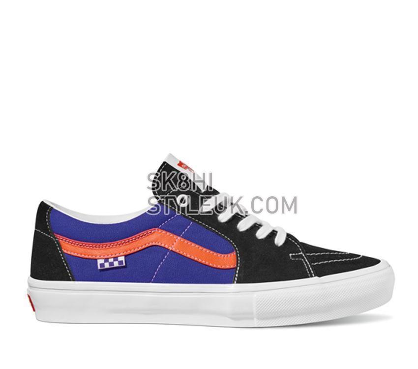 Vans Skate Sk8-Low Mens Womens - Dragon Flame Blue/Orange VN0A5FCFBLQ Shoes