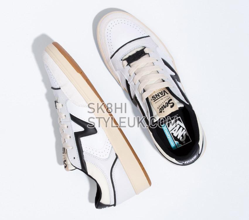 Vans Lowland Comfycush Jump Serio Mens Womens - Serio Collection Black/True White VN0A5KYF6BT Shoes