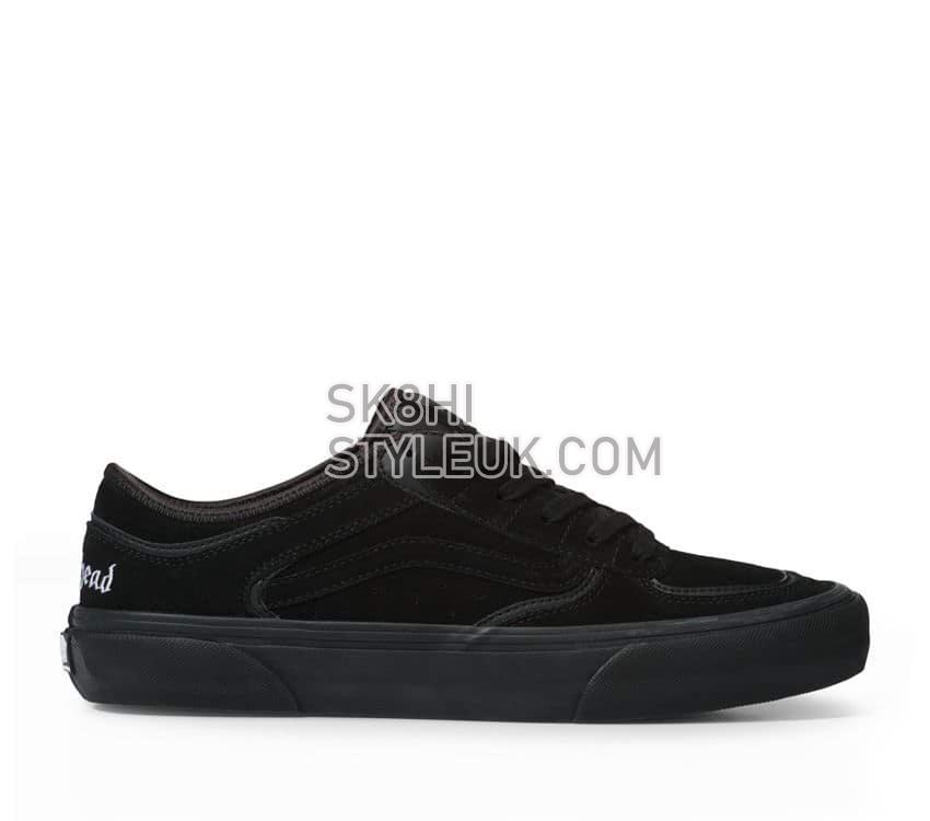 Vans X Motorhead Rowley Mens Womens - Motorhead Black/Black VN0005V7BKA Shoes