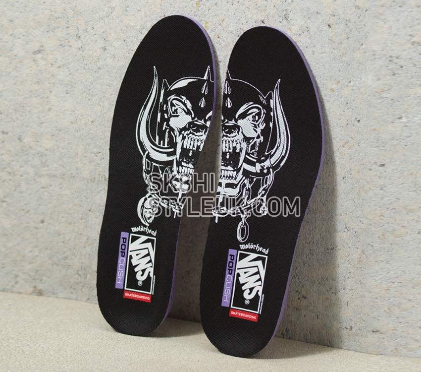 Vans X Motorhead Rowley Mens Womens - Motorhead Black/Black VN0005V7BKA Shoes