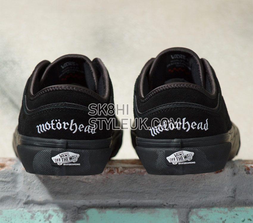 Vans X Motorhead Rowley Mens Womens - Motorhead Black/Black VN0005V7BKA Shoes