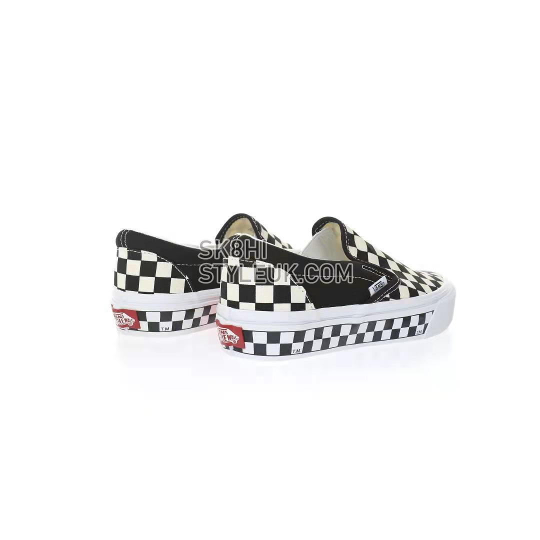 Vans Slip-On Checkerboard Mens Womens - Black/White VN0A5JJ19JA1-1 Shoes