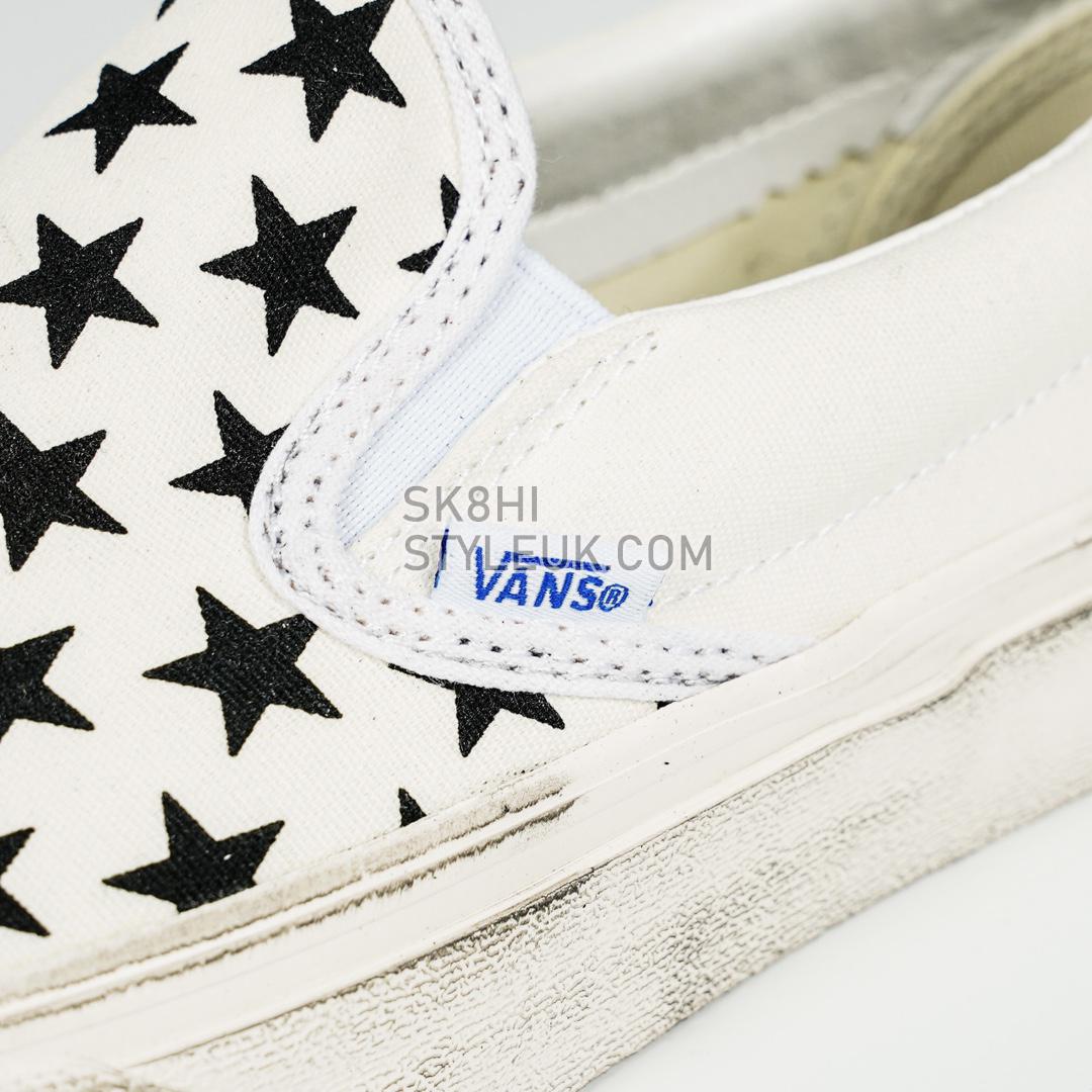 Vans Vault OG Slip-On LX Bianca Chandon Mens Womens - White/Black VN0A3QXYBA2 Shoes