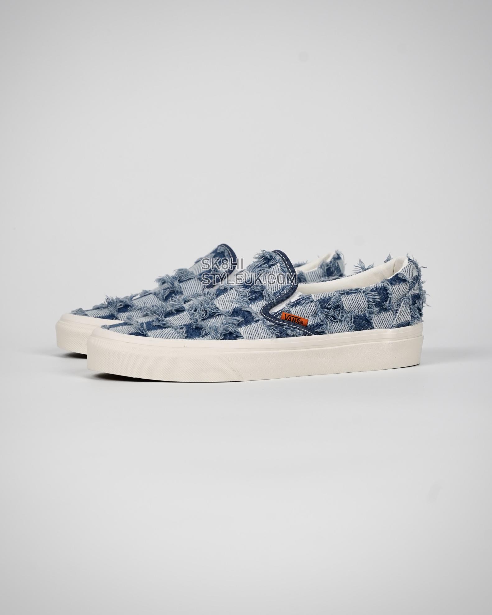 Vans Slip-On Stackform Woven Womens - Denim/Multi VN0A7Q5MB6A-1 Shoes