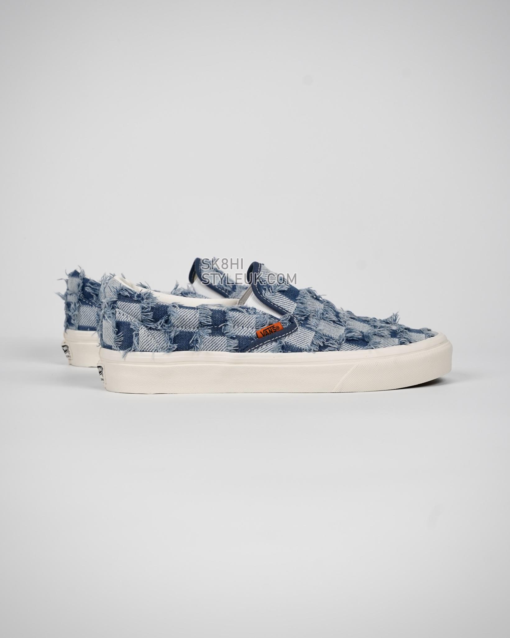 Vans Slip-On Stackform Woven Womens - Denim/Multi VN0A7Q5MB6A-1 Shoes