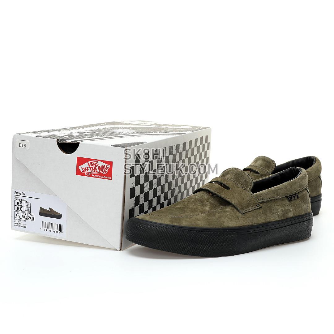 Vans Skate Style 53 x Beatrice Domond Mens Womens - Dark Olive/Black VN0A5HELDOL Shoes