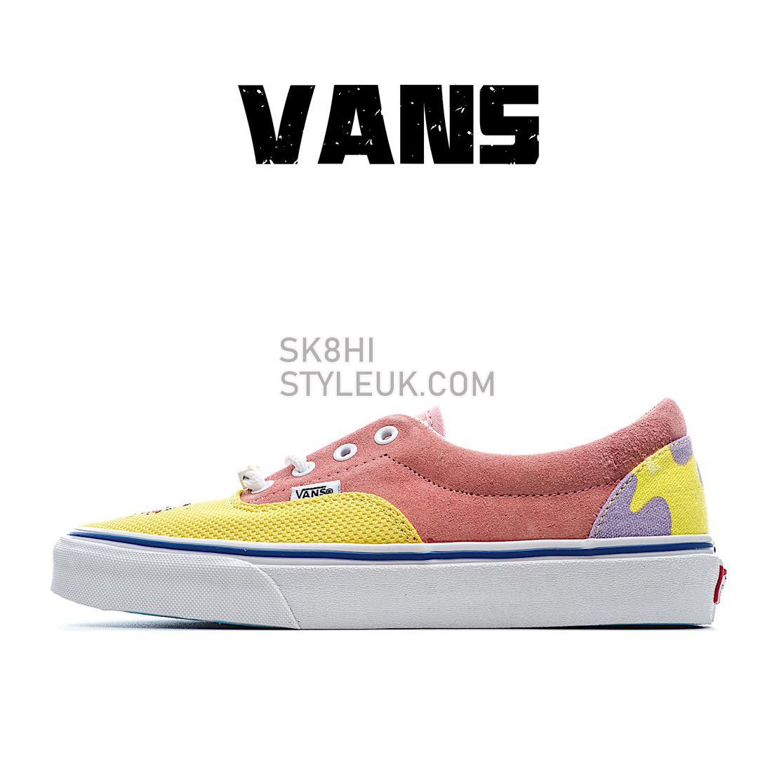 Vans Era Sandy Liang Spongebob Best Friends Mens Womens - Pink/Yellow/White VN0A54F19ES1 Shoes