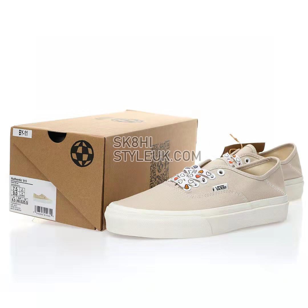 Vans Authentic VR3 Mens Womens - Beige/White VN0A4BX5CCL Shoes