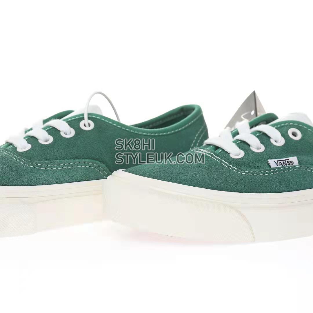 Vans Authentic Pig Suede Mens Womens - Jasper Green/White VN0A348A2O4 Shoes