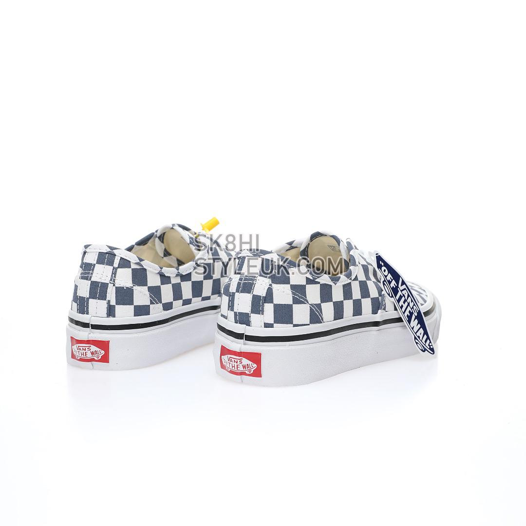 Vans Authentic 44 DX Anaheim Factory Checkerboard Mens Womens - Blue/White VN0A7Q5CBM7-1 Shoes