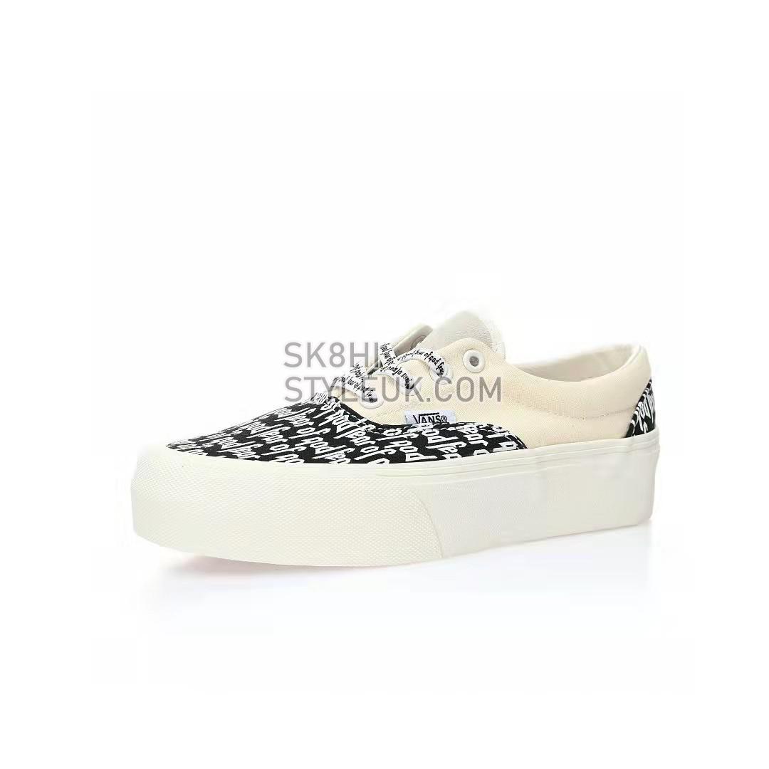 Fear of God x Vans Era 95 DX Mens Womens - Marshmallow/Black/Print VN0A3MQ5PZP Shoes