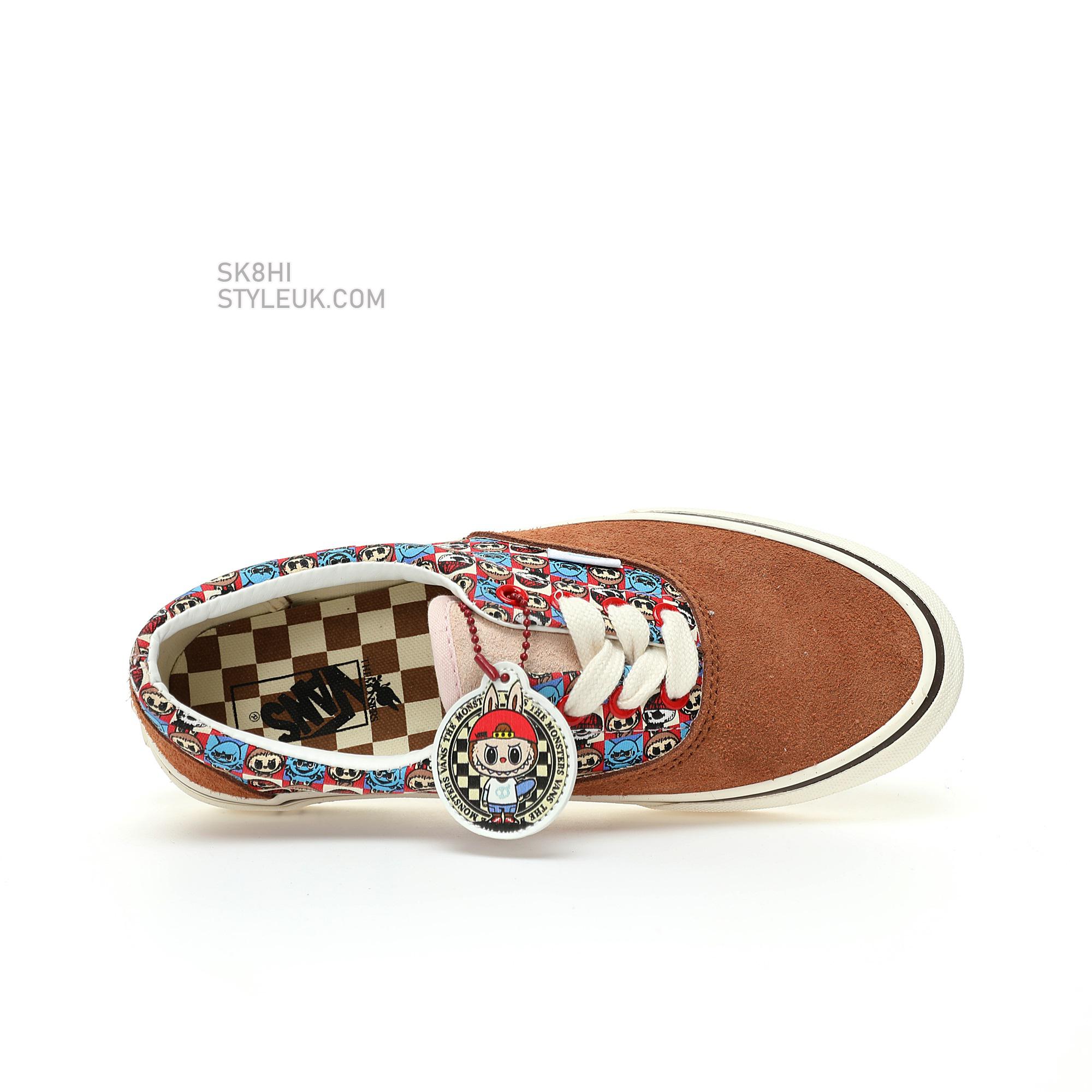 Vans x THE MONSTERS Era LABUBU Mens Womens - Brown/Coffee VN000EWZDFO1 Shoes