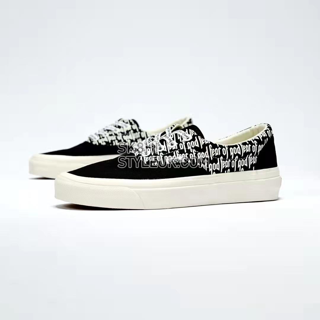 Fear of God x Vans Era 95 DX Mens Womens - Black/White VN0A3MQ5PZQ-1 Shoes