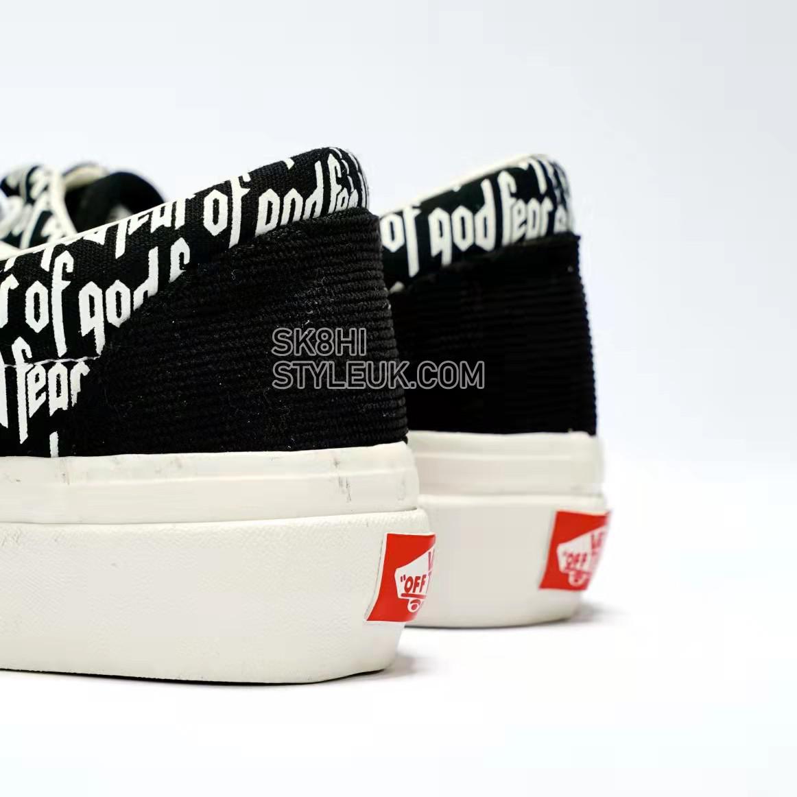 Fear of God x Vans Era 95 DX Mens Womens - Black/White VN0A3MQ5PZQ-1 Shoes