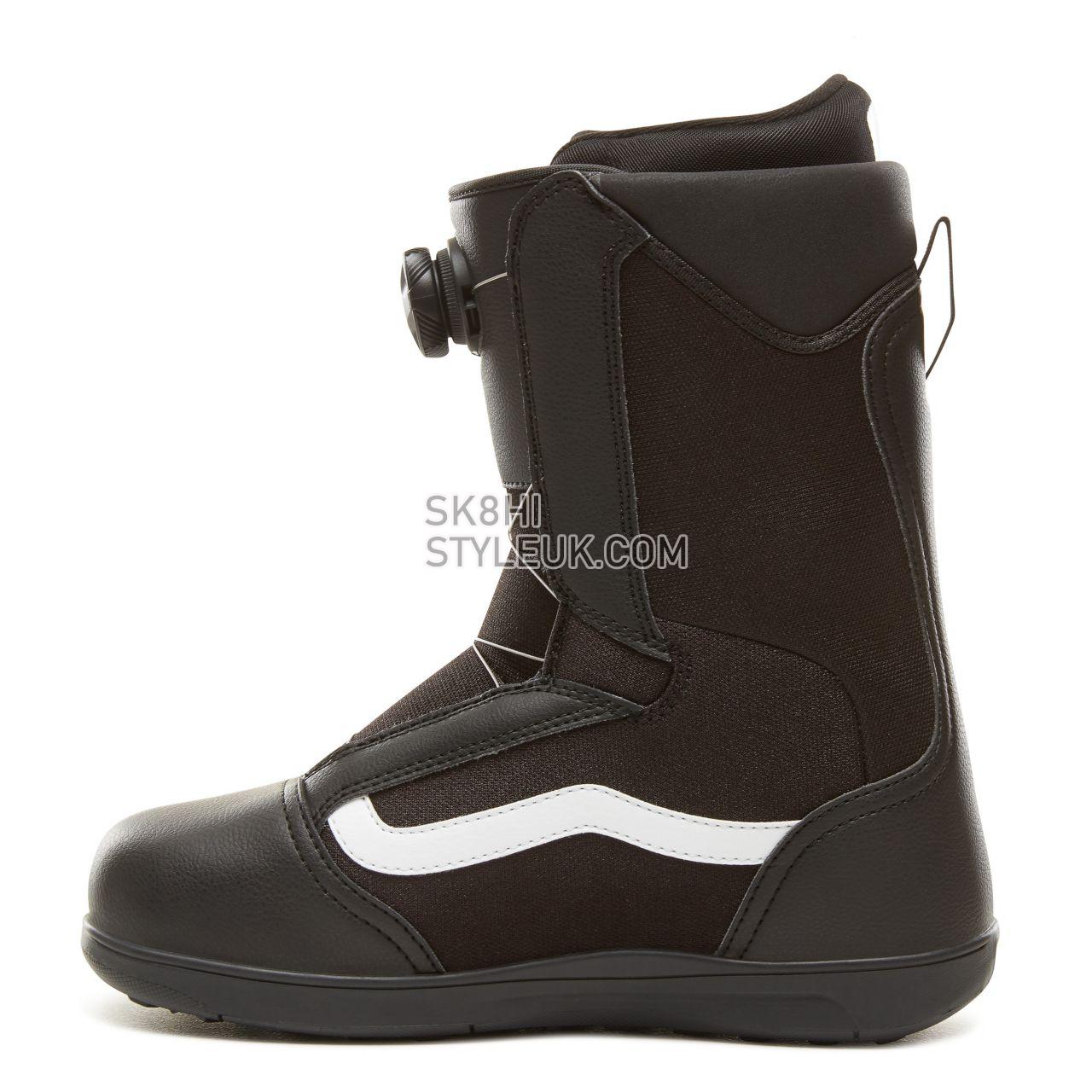 Vans Aura Snowboots Mens Womens - Black/White VA3TFEY28 Shoes