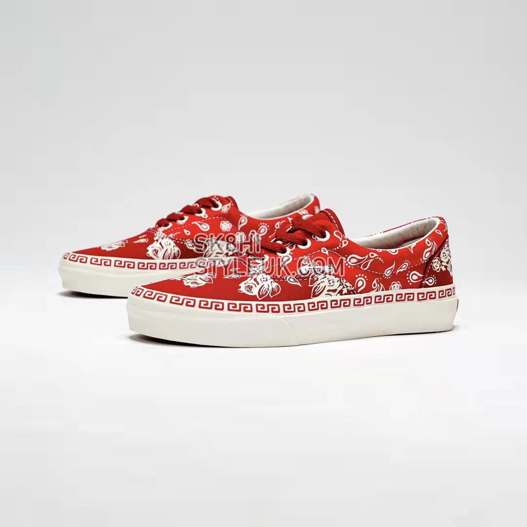 Vans Era Year Of The Rabbit Mens Womens - Red/White VN0005UERED Shoes