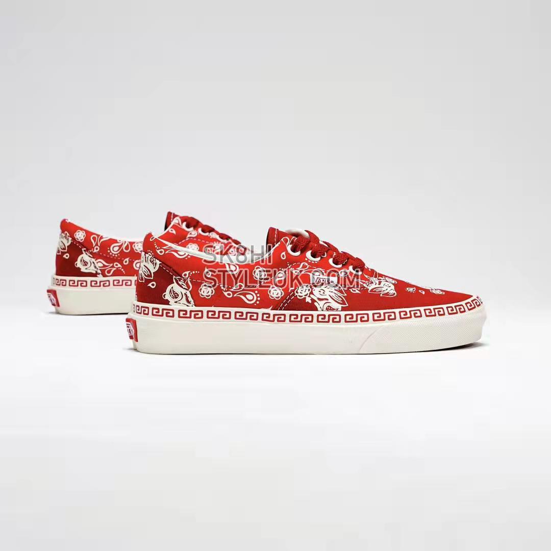 Vans Era Year Of The Rabbit Mens Womens - Red/White VN0005UERED Shoes