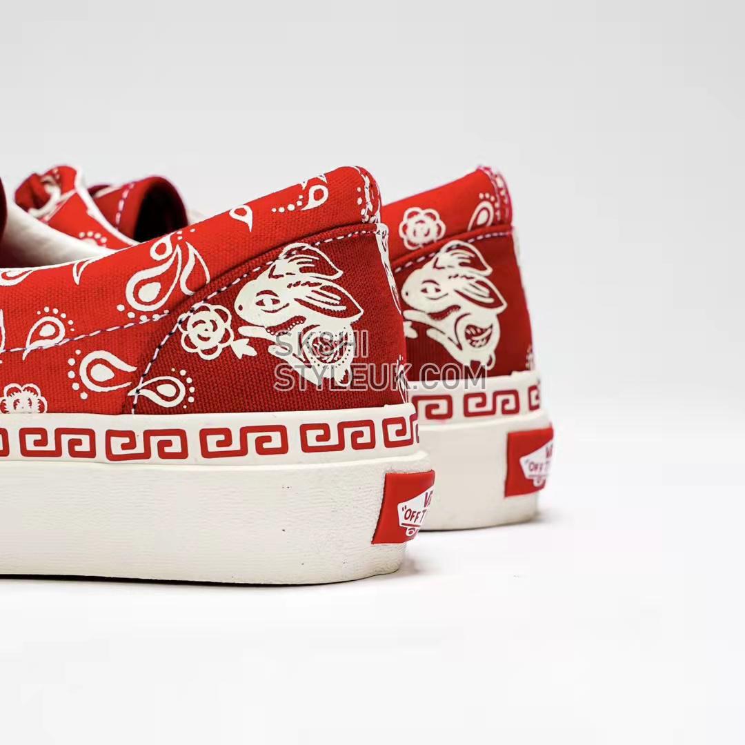 Vans Era Year Of The Rabbit Mens Womens - Red/White VN0005UERED Shoes