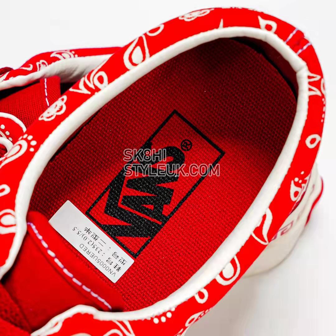 Vans Era Year Of The Rabbit Mens Womens - Red/White VN0005UERED Shoes