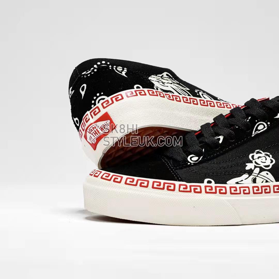 Vans Style 36 Year Of The Rabbit Mens Womens - Black/Red/White VN0A54F6BM8 Shoes