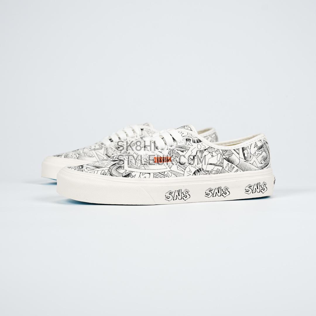 Vans Sneakersnstuff x Vault OG Authentic LX Venice Mens Womens - Marshmallow/Off White VN0A4BV9676 Shoes