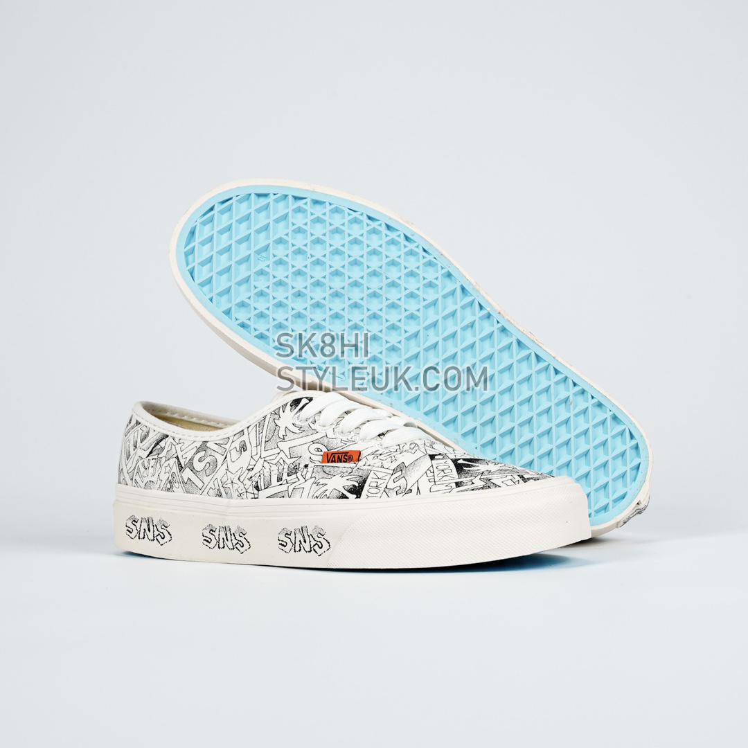 Vans Sneakersnstuff x Vault OG Authentic LX Venice Mens Womens - Marshmallow/Off White VN0A4BV9676 Shoes