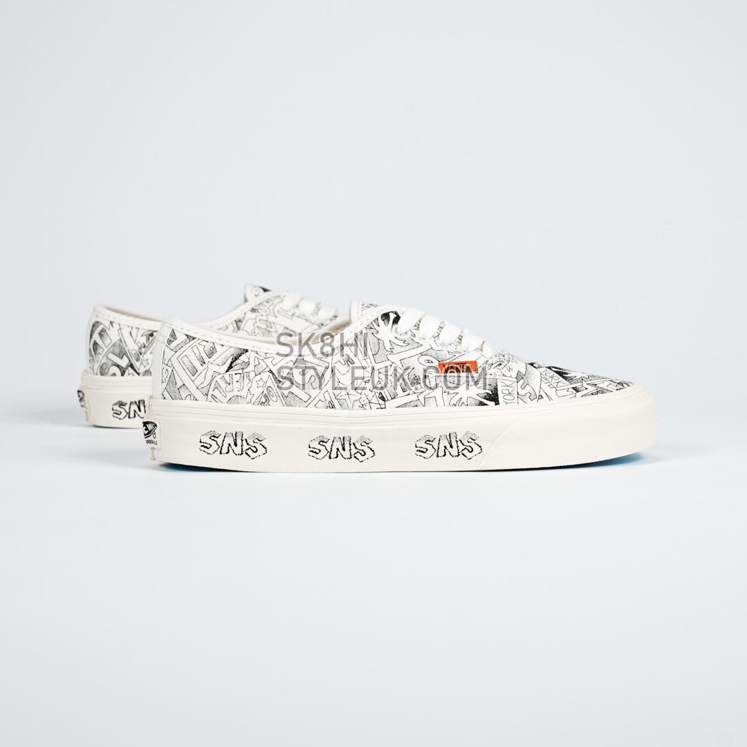 Vans Sneakersnstuff x Vault OG Authentic LX Venice Mens Womens - Marshmallow/Off White VN0A4BV9676 Shoes