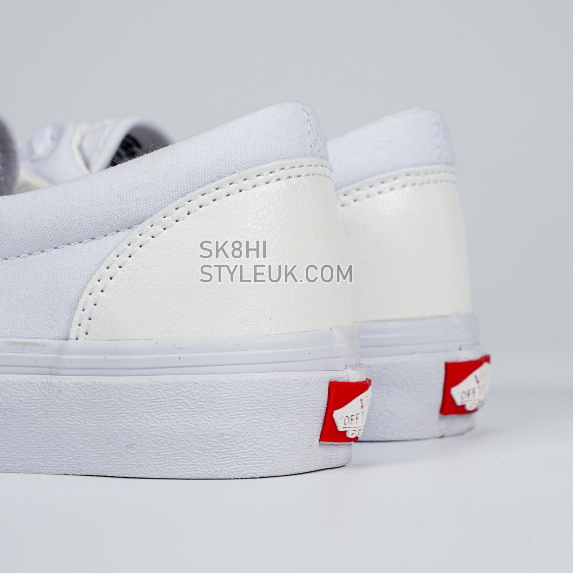 Vans Era Leather Skate Mens Womens - White/Cream VN0A5FC9WWW Shoes