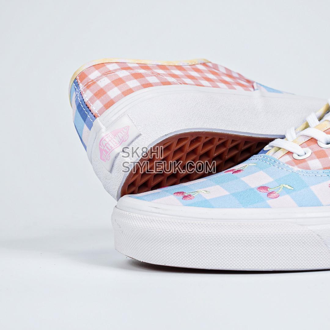 Vans Authentic Gingham Block Mens Womens - Blue/Pink/Yellow VN0A5KRDASX Shoes