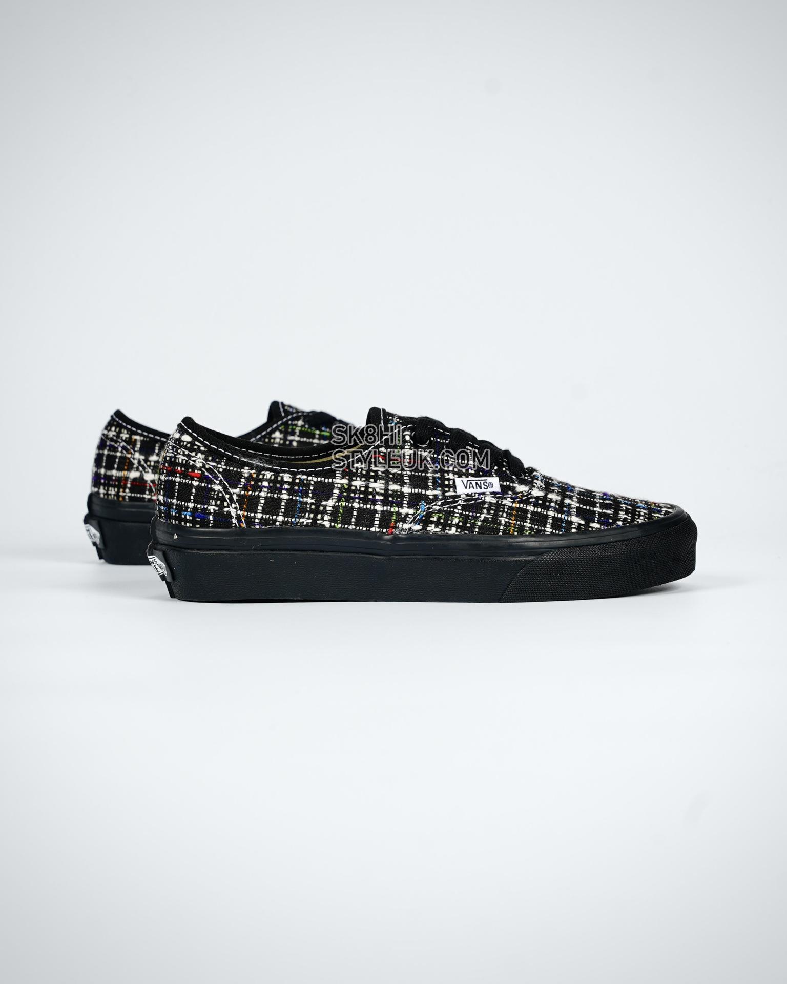 Vans Authentic Mens Womens - Black/Multi-Color VN0A5KS96SW Shoes