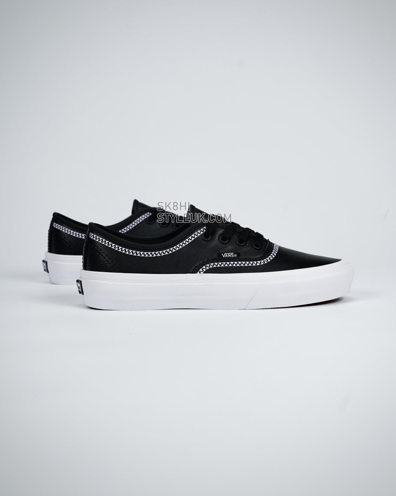 Vans Authentic 44 DX White Mountaineering Leather Mens Womens - Black/White WM2371814 Shoes