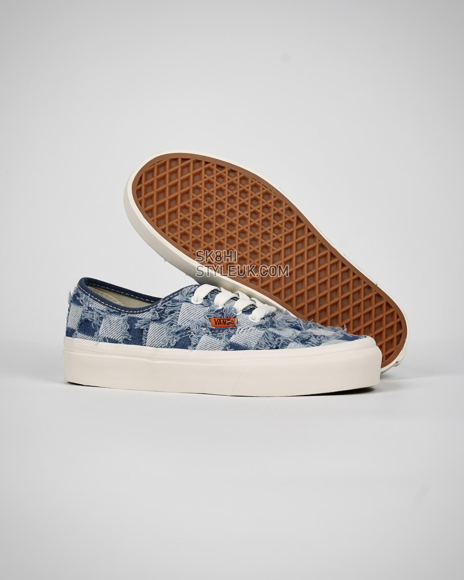 Vans Authentic Stackform Woven Mens Womens - Denim/Multi VN0A7Q5MB6A-2 Shoes