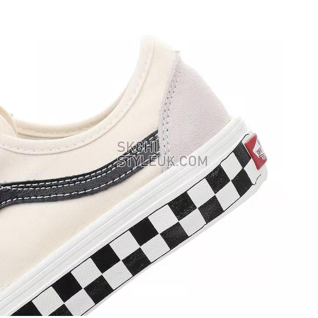 Vans Style 36 Decon Sf Checkerboard Mens Womens - Marshmallow/Off White VN0A3MVLRRK-1 Shoes