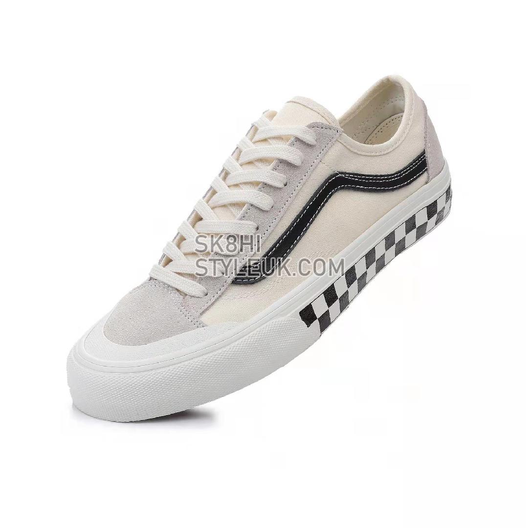 Vans Style 36 Decon Sf Checkerboard Mens Womens - Marshmallow/Off White VN0A3MVLRRK-1 Shoes