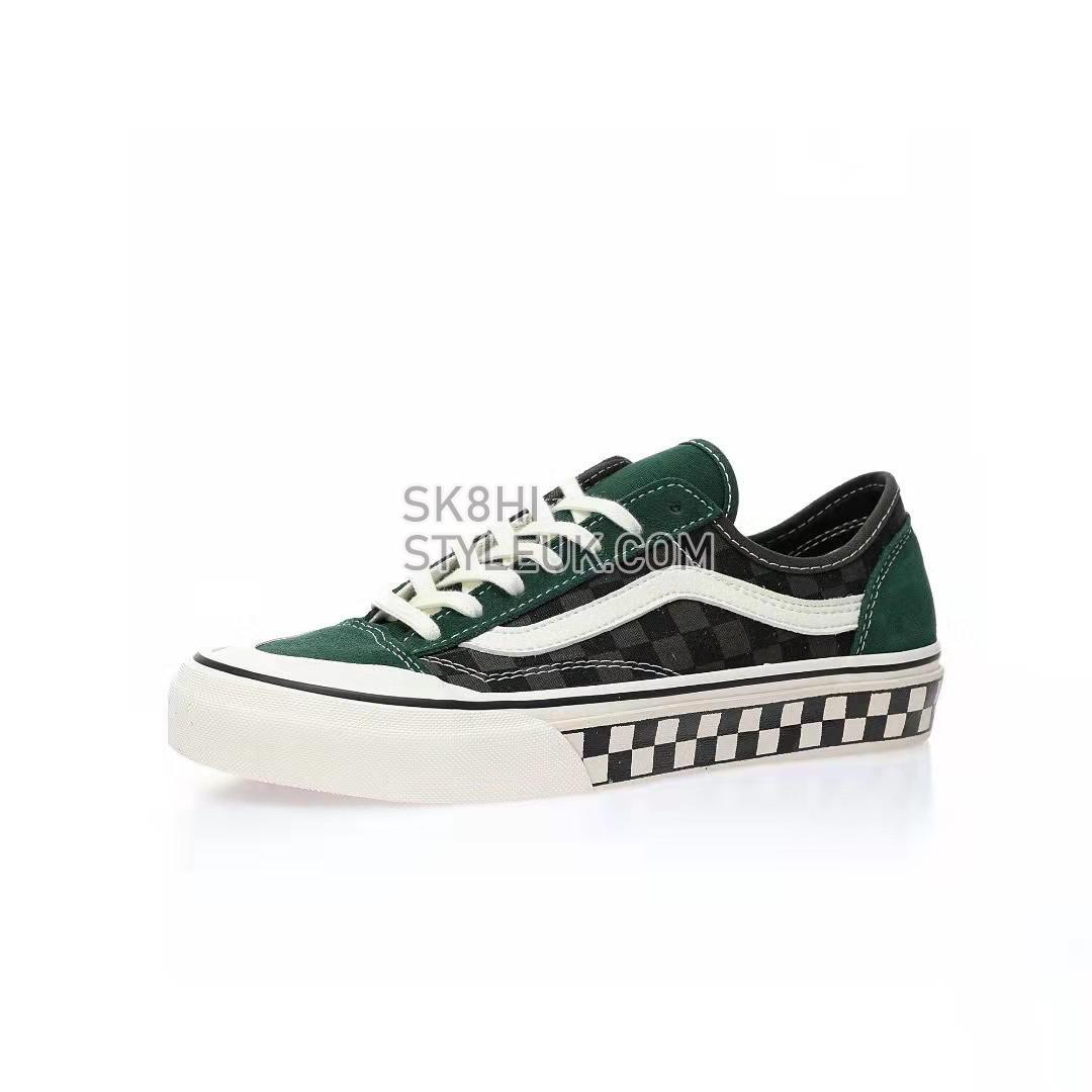 Vans Style 136 VR3 Checkerboard Mens Womens - Green/Black/White VN0A4BX9ACW Shoes