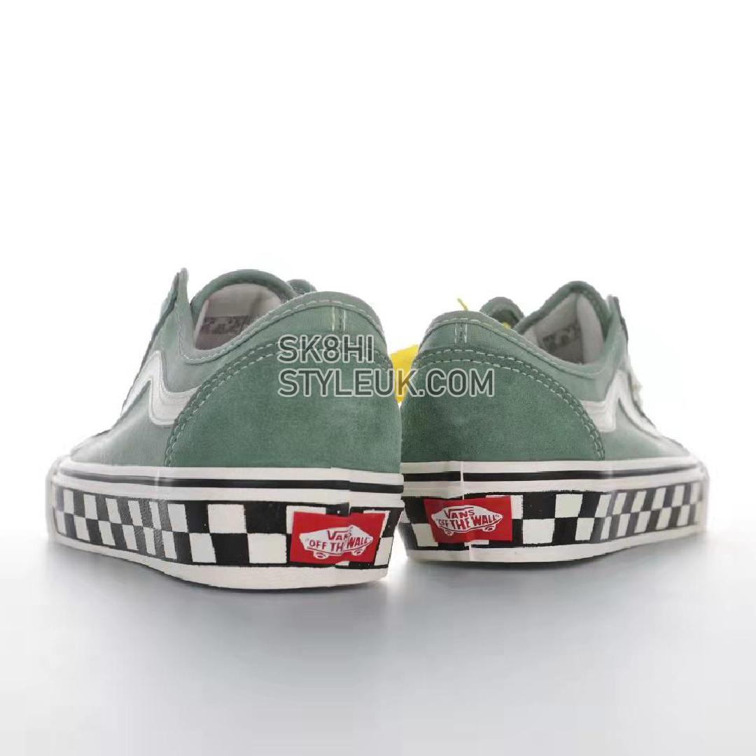 Vans Style 36 Decon SF Salt Wash Mens Womens - Hedge Green/Antique White VN0A3MVL0DR Shoes