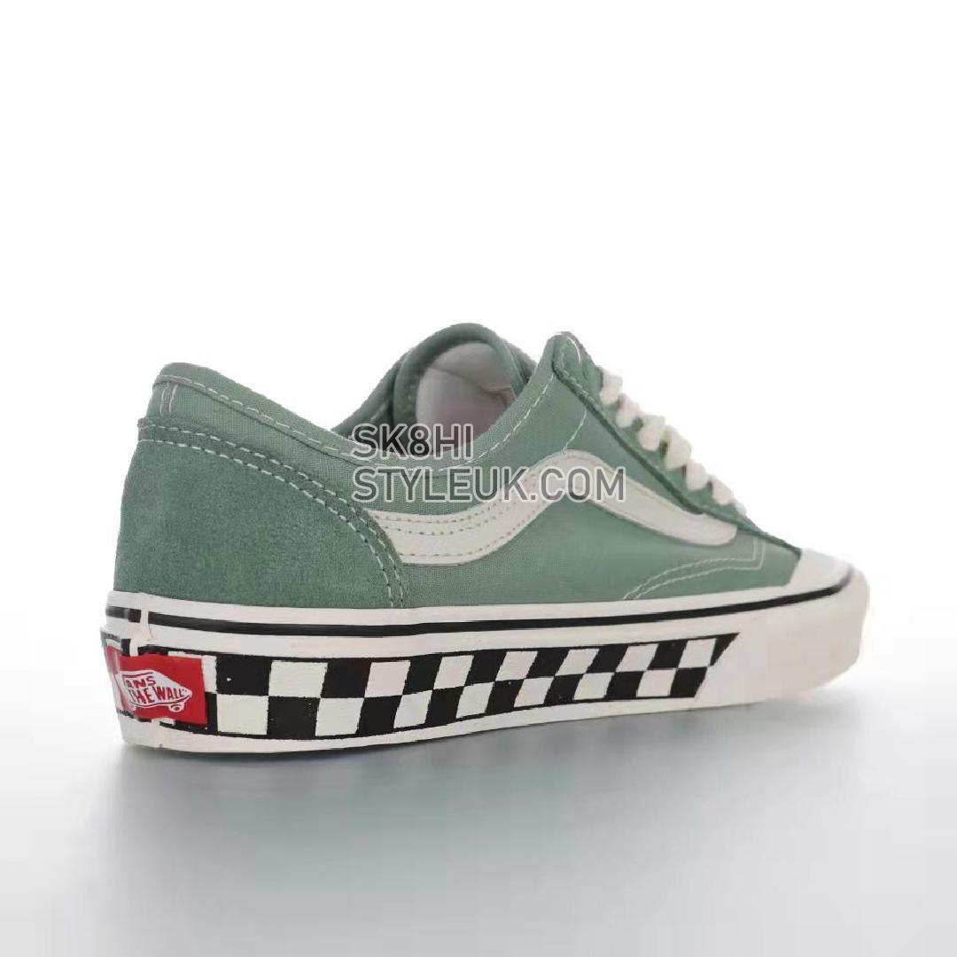 Vans Style 36 Decon SF Salt Wash Mens Womens - Hedge Green/Antique White VN0A3MVL0DR Shoes