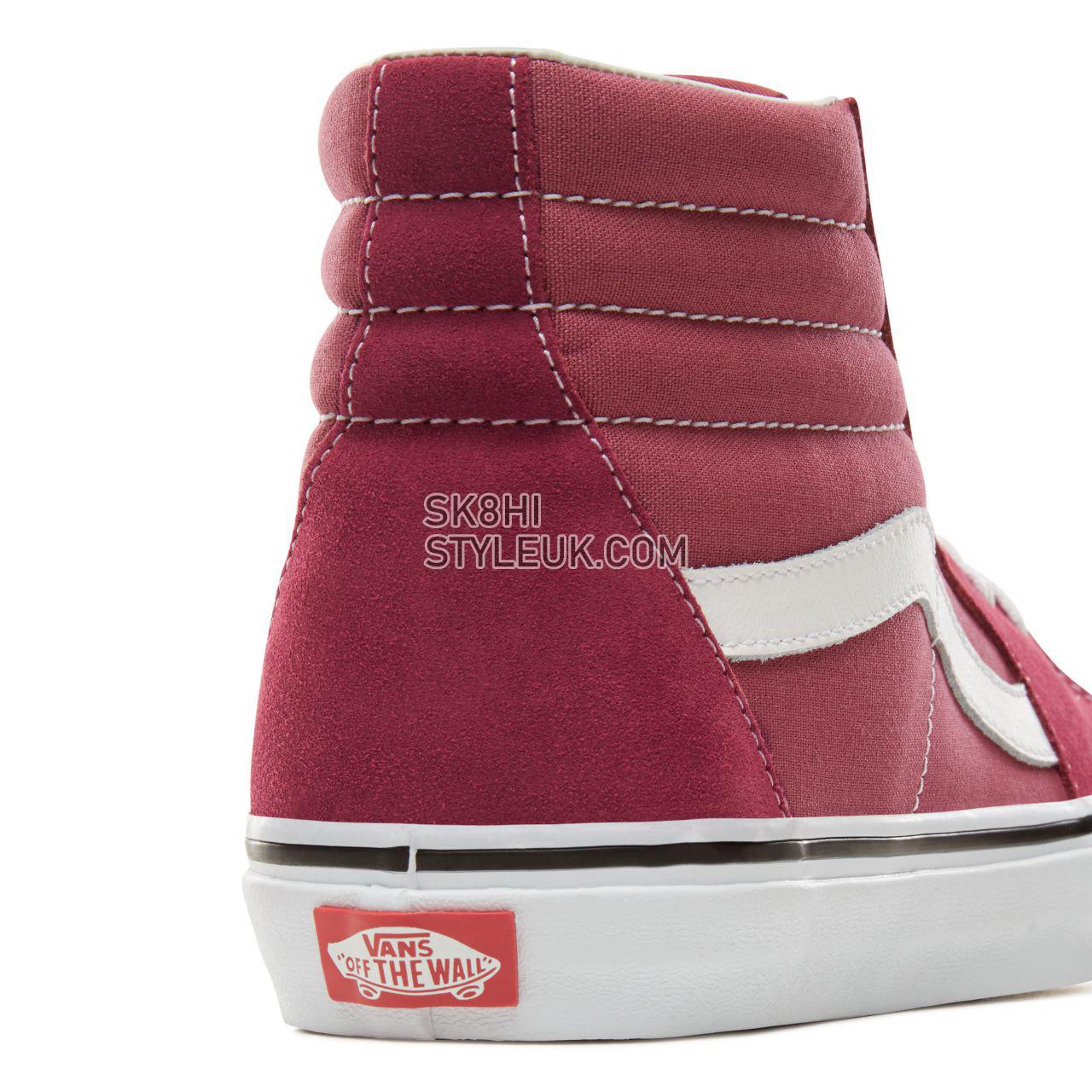 Vans Color Theory Sk8-Hi Classic (Unisex) Mens Womens - Dry Rose/True White VA38GEU64 Shoes