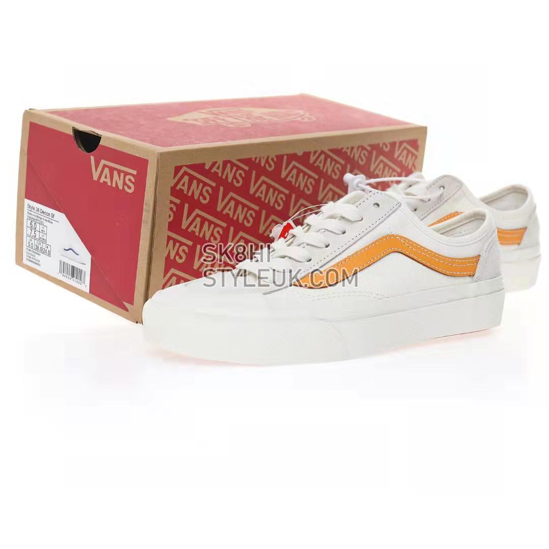 Vans Style 36 Decon SF Mens Womens - White/Yellow VN0A5HFFZGD Shoes