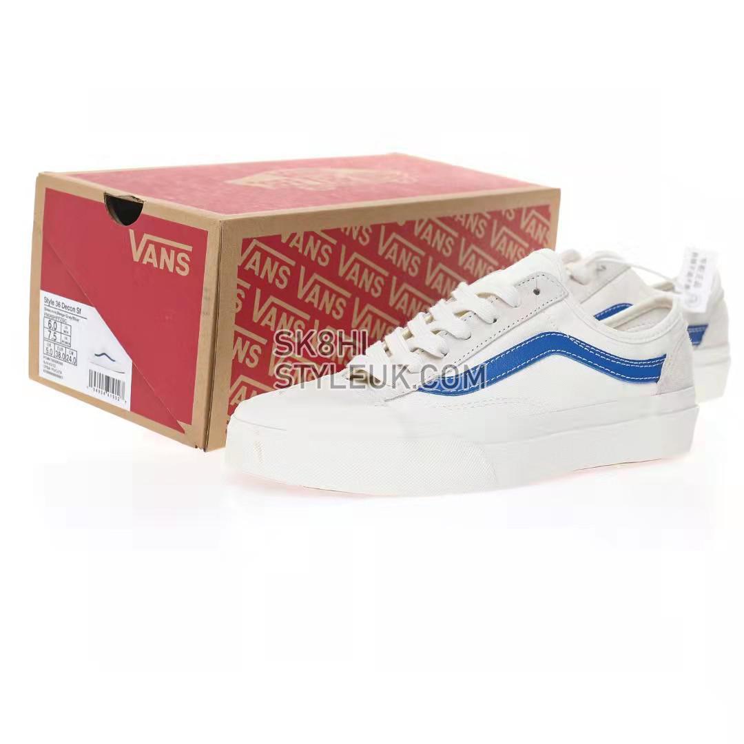 Vans Style 36 Decon SF Mens Womens - White/Blue VN0A5HFFZGC Shoes