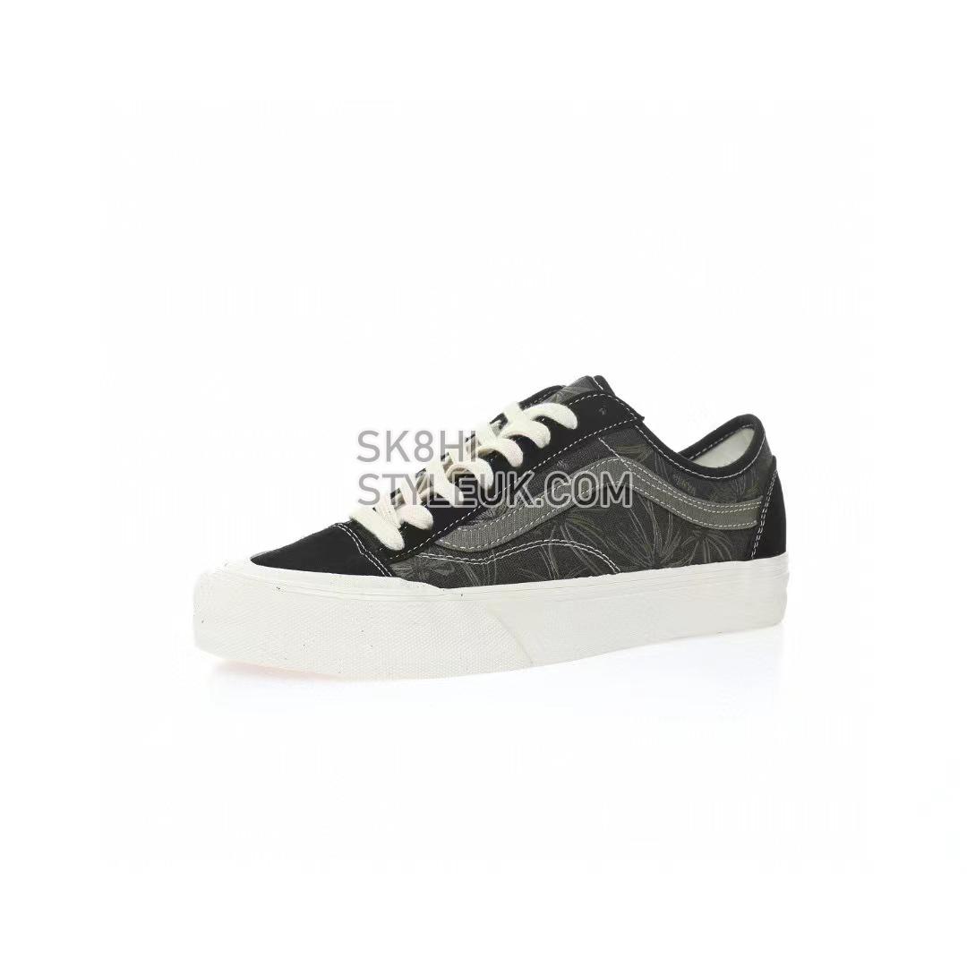 Vans Style 36 Decon SF Eco Theory - Black Palm Mens Womens - Black/Marshmallow/Green VN0A5HYRB98 Shoes