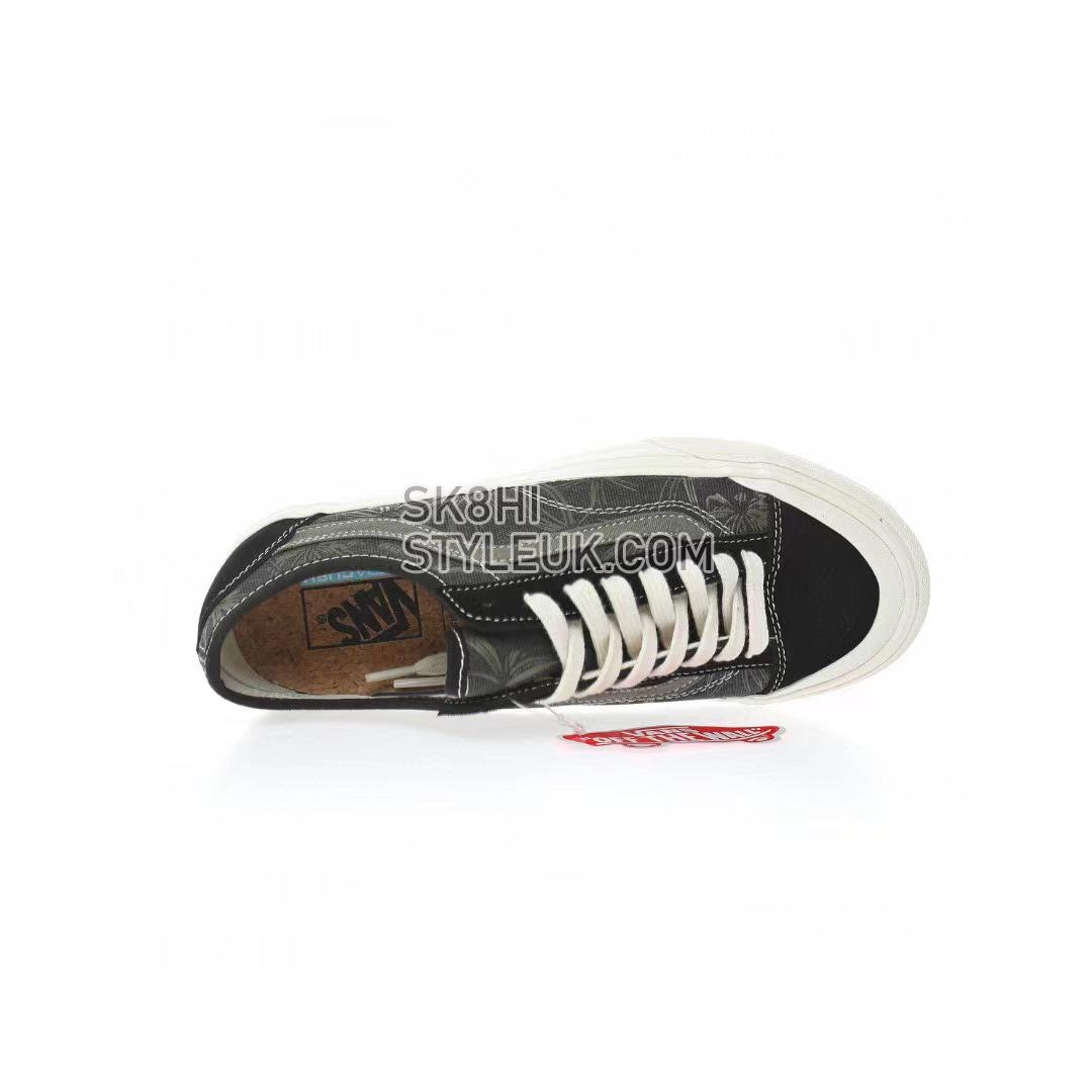 Vans Style 36 Decon SF Eco Theory - Black Palm Mens Womens - Black/Marshmallow/Green VN0A5HYRB98 Shoes