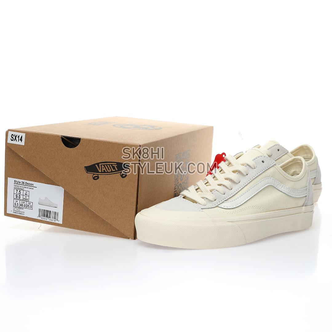 Vans Style 36 Decon SF Mens Womens - Marshmallow/White/Grey VN0A3MVLQC5-1 Shoes