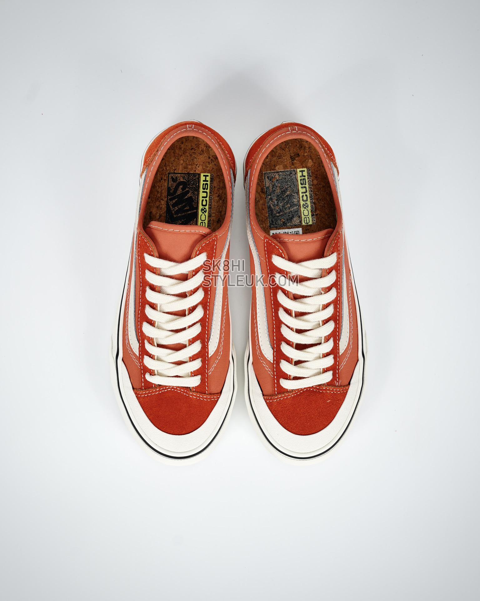 Vans Style 136 VR3 Mens Womens - Red/White VN0A4BX9GWP Shoes