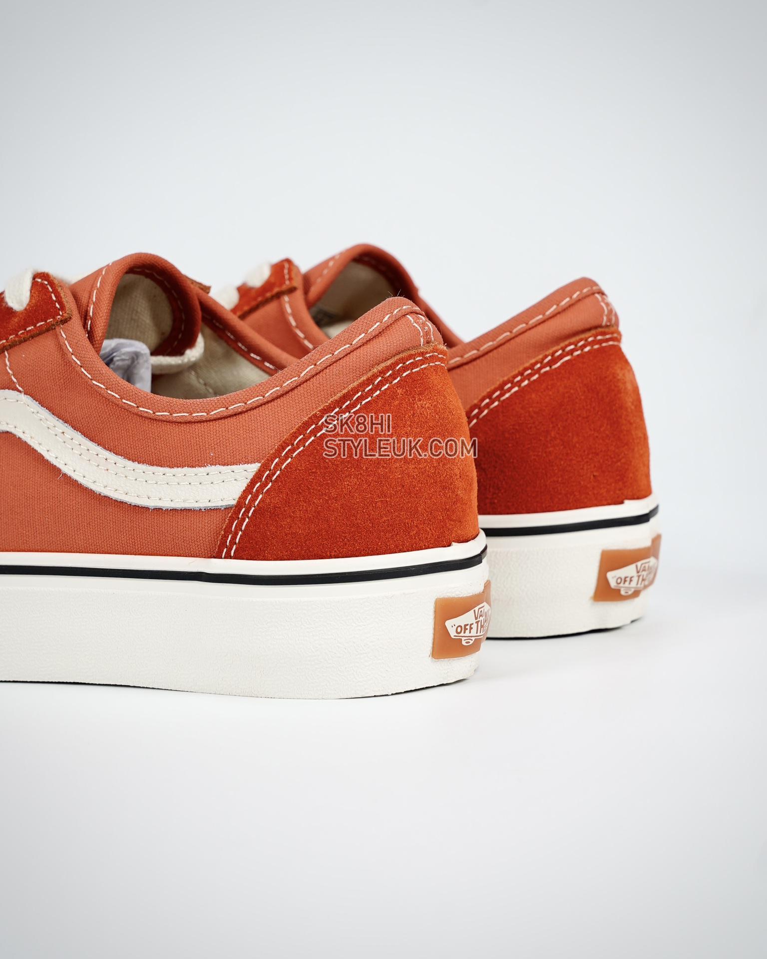 Vans Style 136 VR3 Mens Womens - Red/White VN0A4BX9GWP Shoes