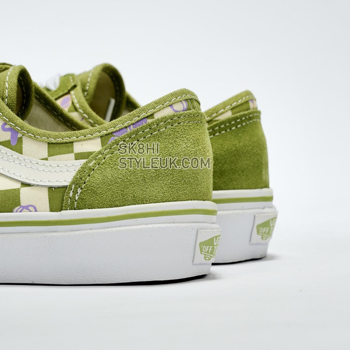 Vans Wallpaper Style 36 Decon SF Checkered Floral Mens Womens - Green/White VN0A5KS9CCF-1 Shoes