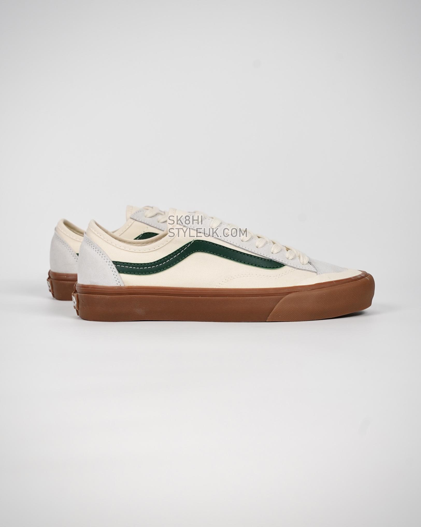 Vans Style 136 Decon VR3 SF Mens Womens - Marshmallow/Green/Gum VN0A4BX9BOM Shoes