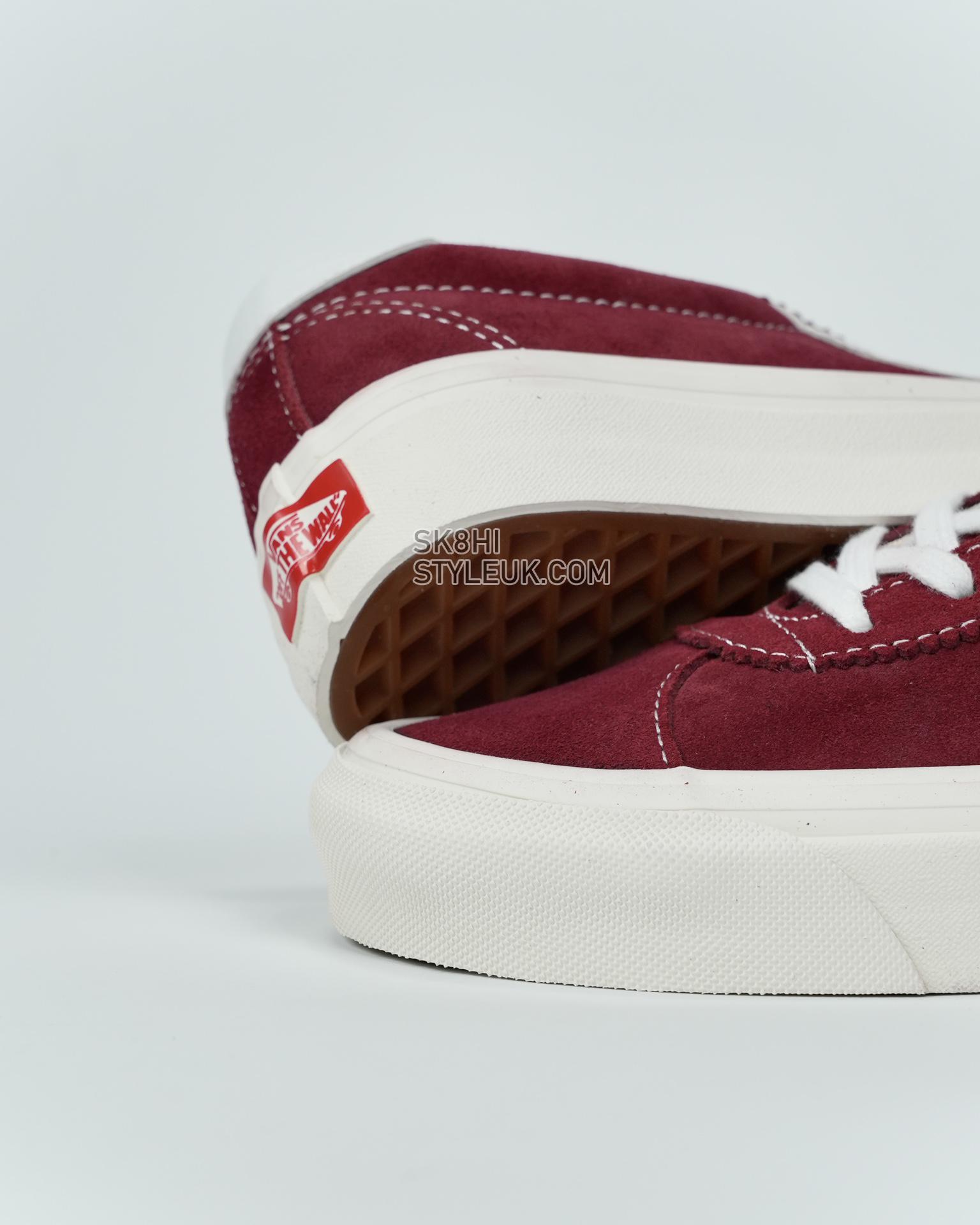 Vans Style 73 DX OG Mens Womens - Burgundy/White VN0A3WLQQA6 Shoes