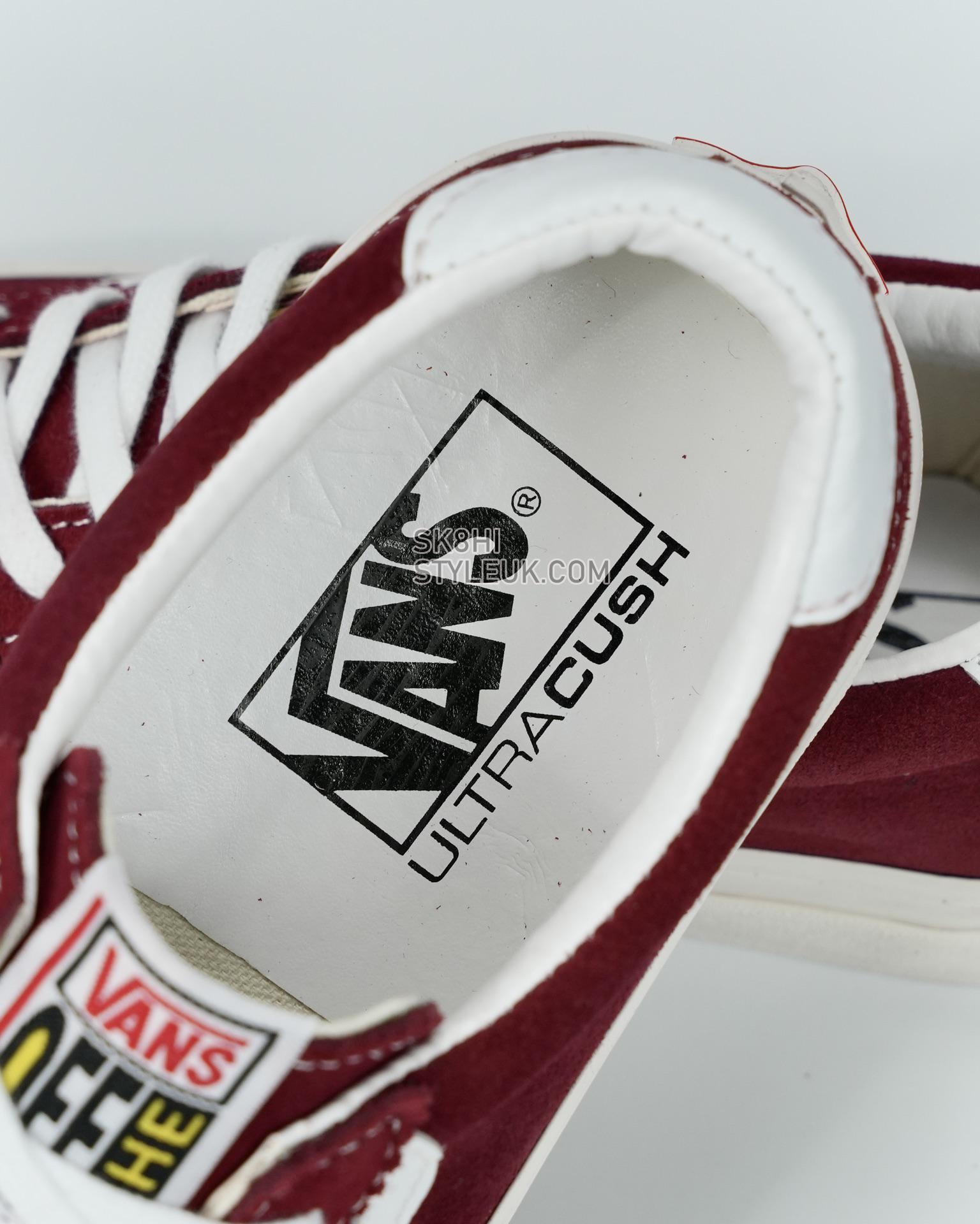 Vans Style 73 DX OG Mens Womens - Burgundy/White VN0A3WLQQA6 Shoes