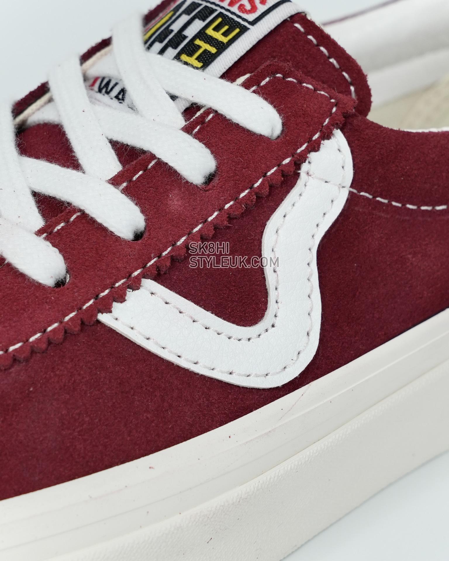 Vans Style 73 DX OG Mens Womens - Burgundy/White VN0A3WLQQA6 Shoes